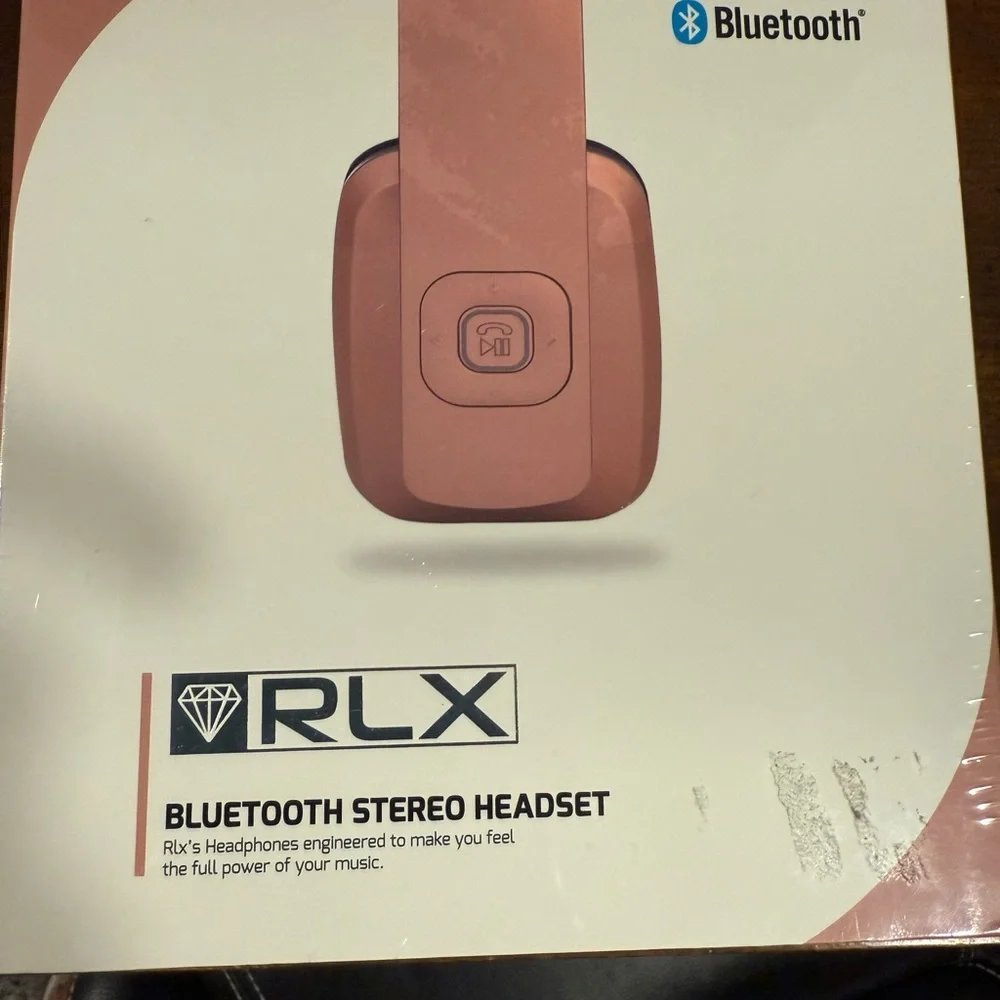 Bluetooth Stereo Headset - Pink